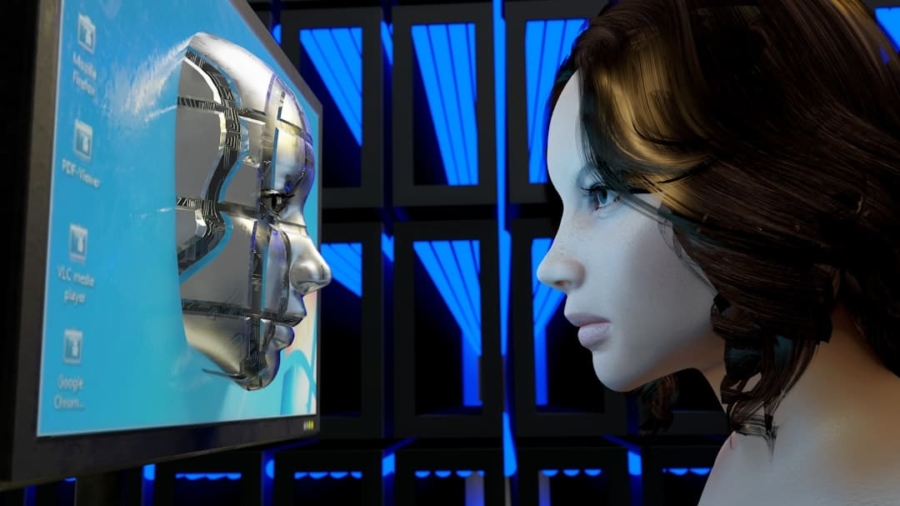 Photo Humanoid Robots