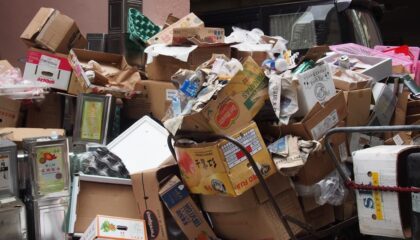 Photo Electronic Waste Recycling