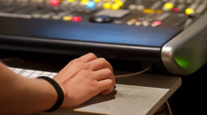 Photo Transcribing Audio Notes