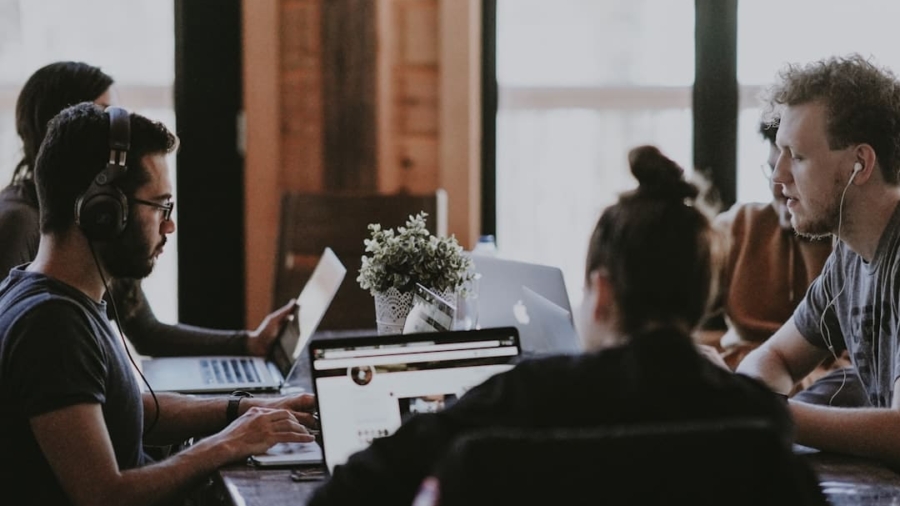 Photo Remote Team Productivity