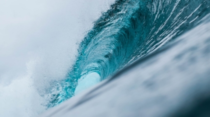 Photo Ocean Waves Grid Power