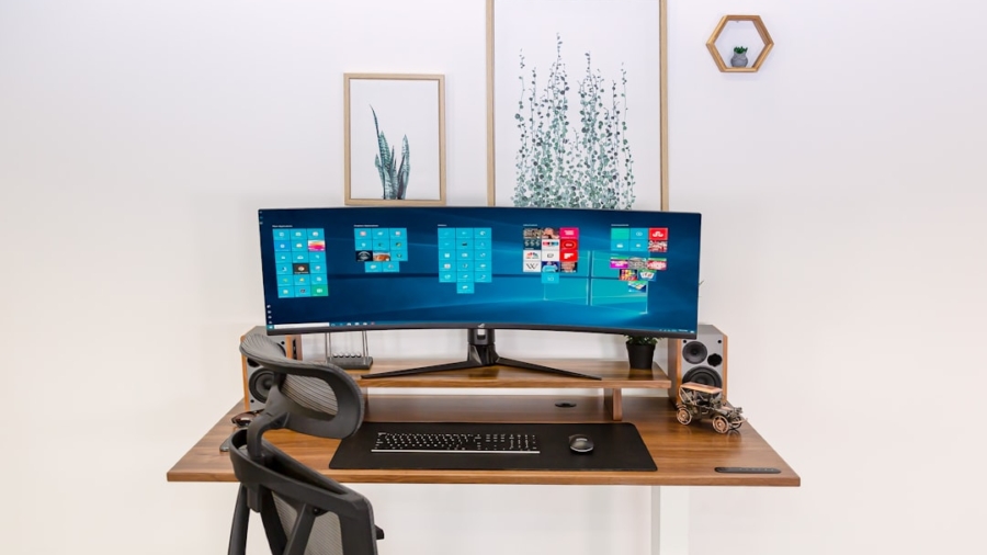 Photo Ergonomic Home Office
