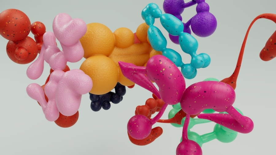 Photo AI-Powered Protein Folding