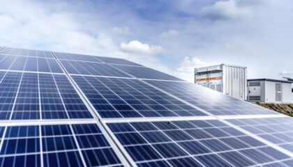 Photo Solar and Battery Storage