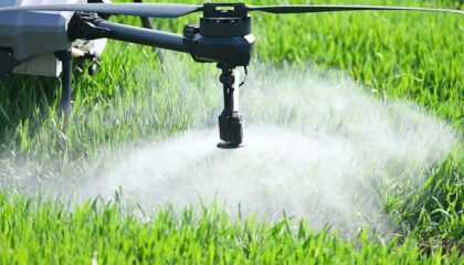 Photo Agricultural Spraying Drones