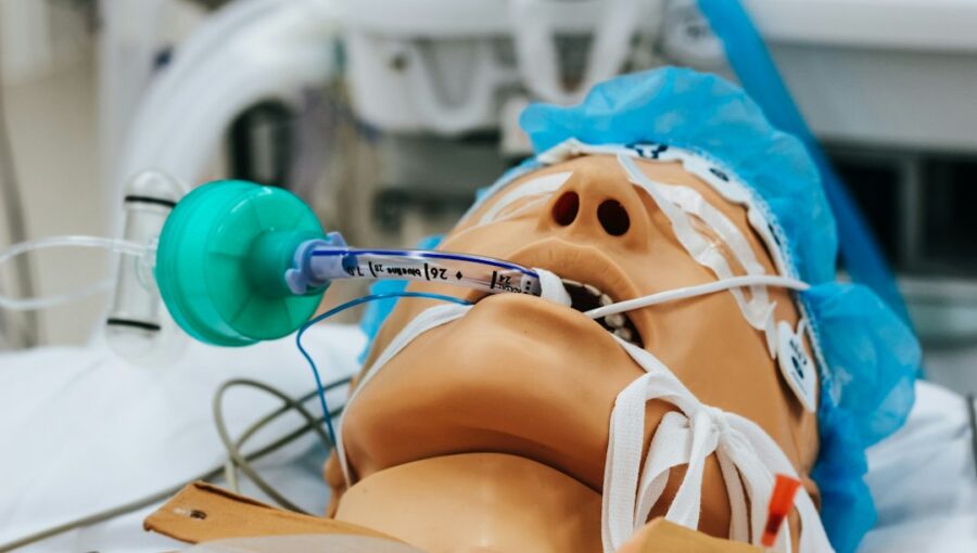 Photo Simulated Patient Care