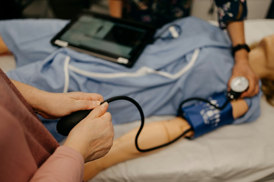 Photo Simulated Patient Care