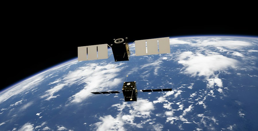 Photo space solar power microwave transmission