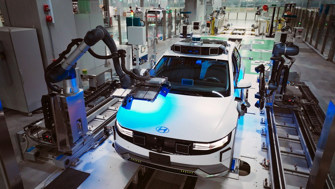 Photo 5G Wi-Fi7 smart factory automation latency
