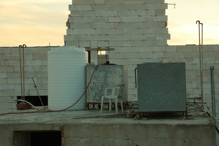Photo automated greywater rainwater harvesting system