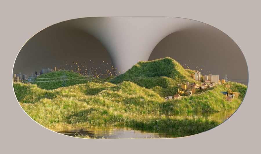 Generative AI 3D environment creation