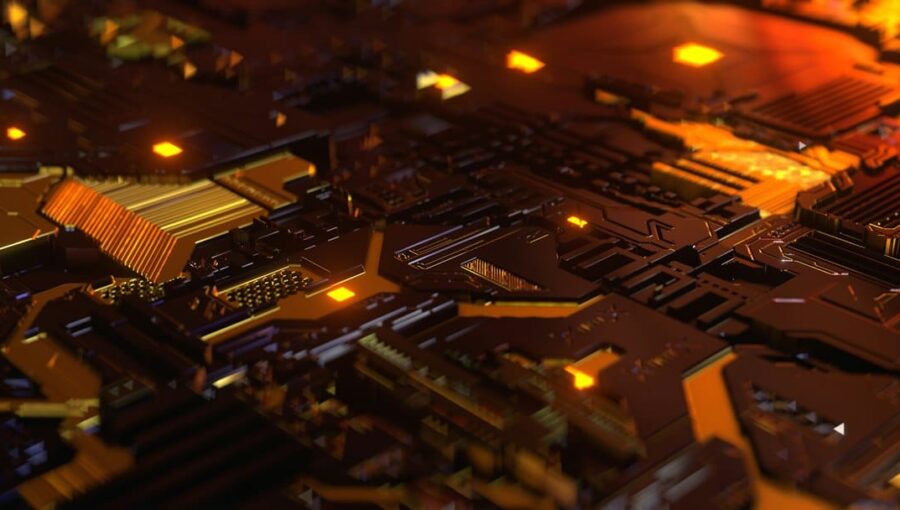 Photo neuromorphic computing chips edge processing energy efficiency