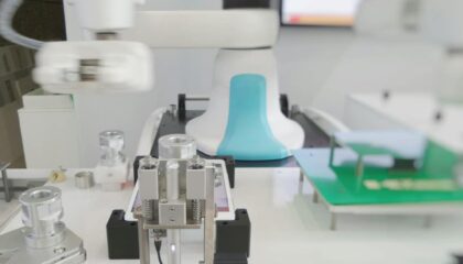 Photo Collaborative Robots Precision Manufacturing