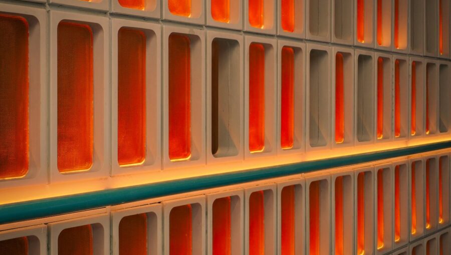 Photo server waste heat recovery district heating