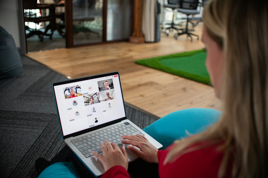 Photo Enterprise spatial computing headsets remote collaboration