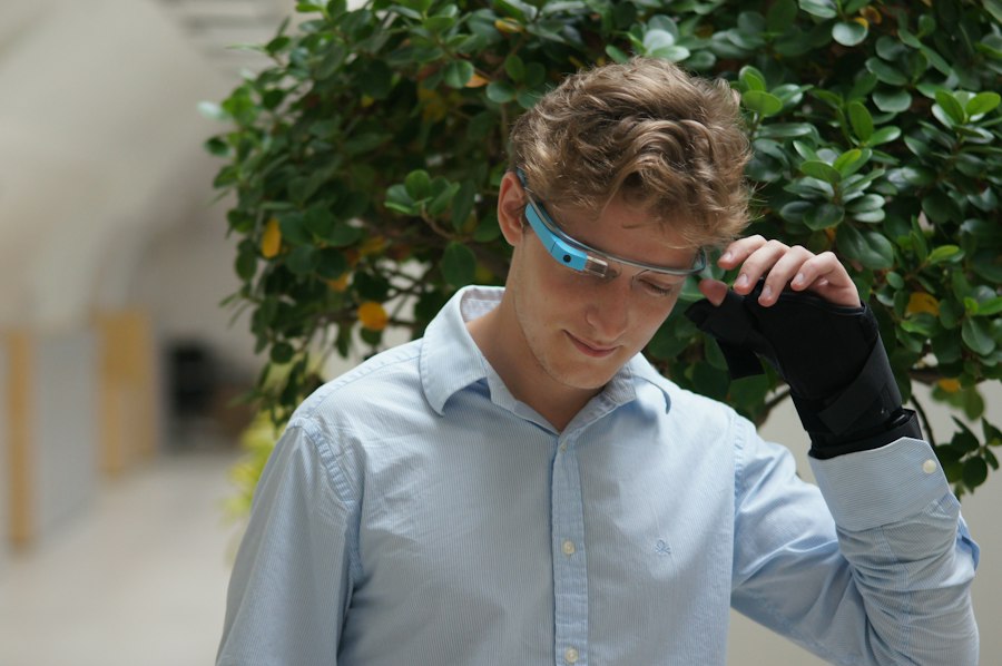 Photo smart glasses real-time translation overlay