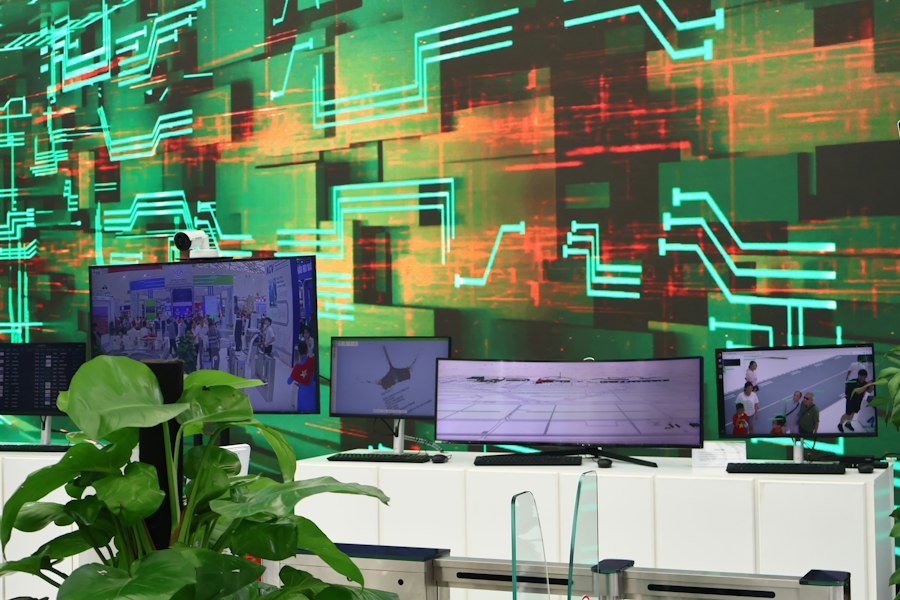 Photo Smart City Metaverse Urban Planning Traffic Simulation